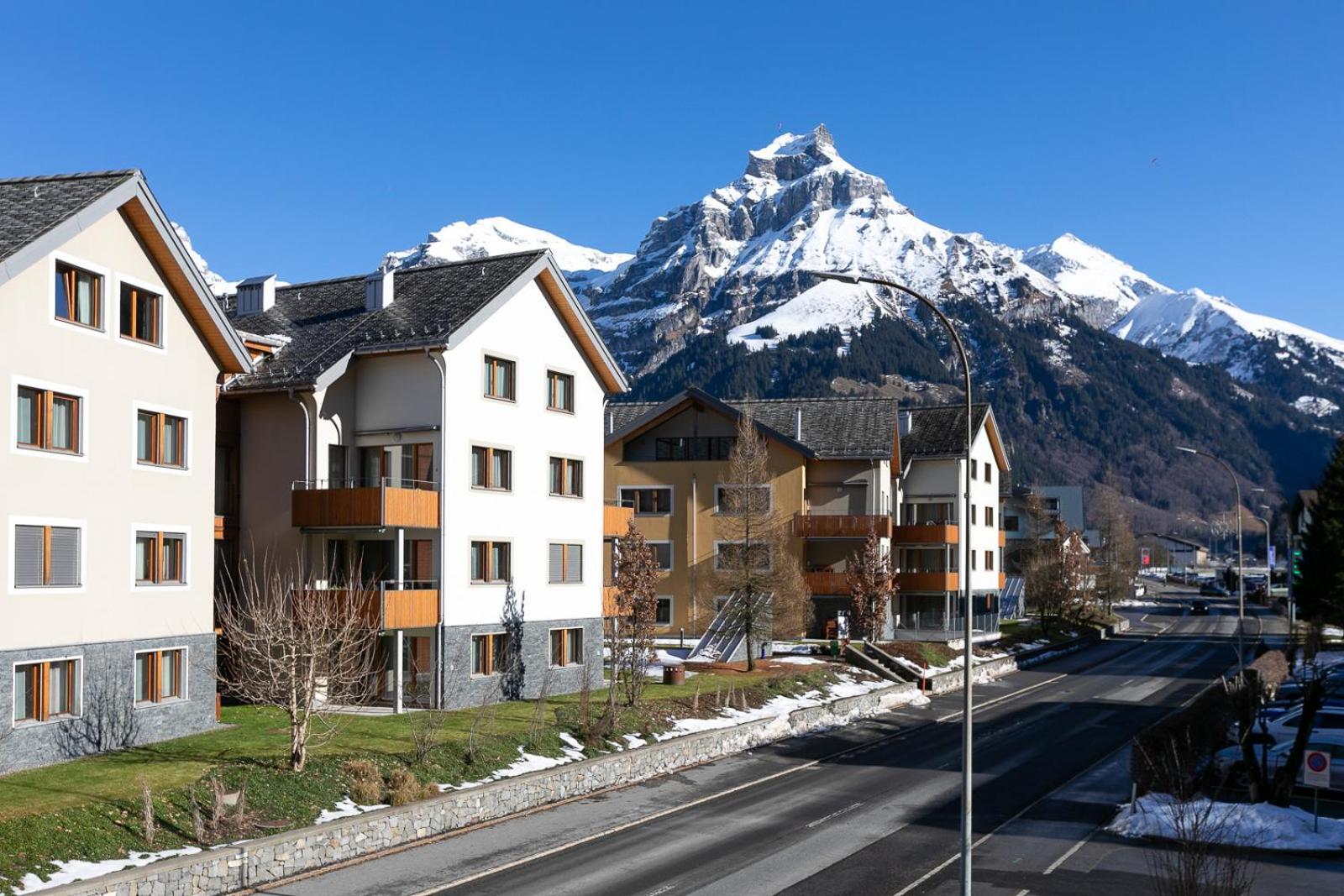 Spirit Apartments - Neben Dem Titlis - Parkplatz Engelberg Exterior foto